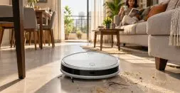 Cleaner Floors with robot vacuum cleaner