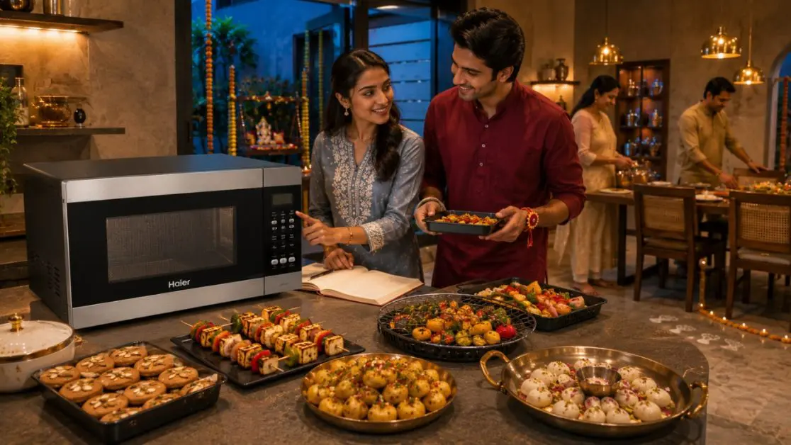 Get Microwave with In-Built Air Fryer
