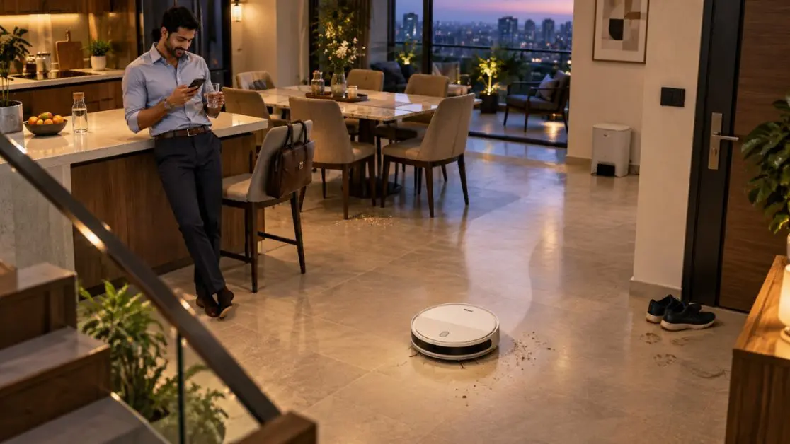 Keep your home clean with robot vacuum cleaner