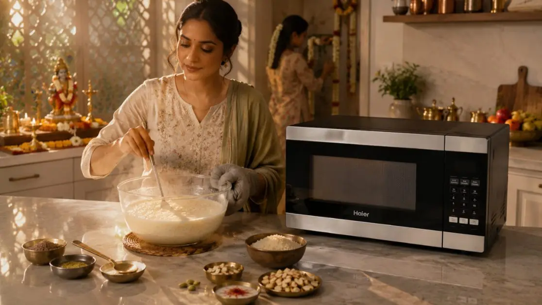 Make Janmashtami Kheer in a Microwave