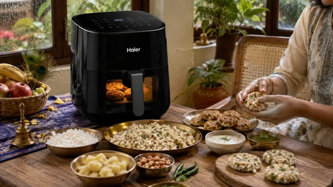 Make Sabudana Vada in air fryer