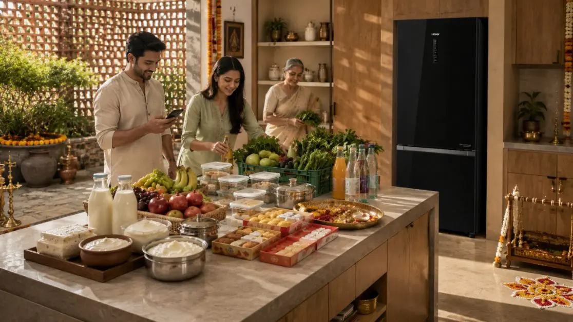 Organise Your Refrigerator Before a Janmashtami Celebration
