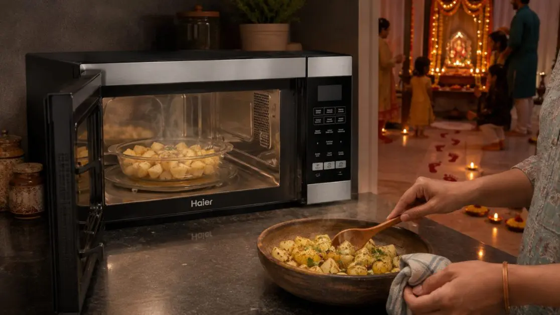 Quick Microwave Aloo for a Vrat-Friendly Meal