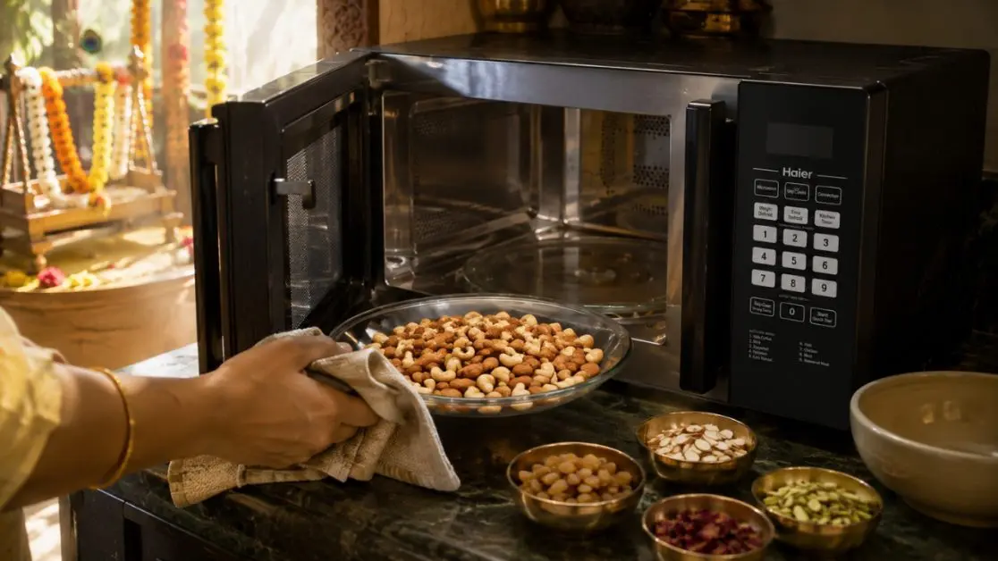 Quick Microwave Dry-Fruit Mix