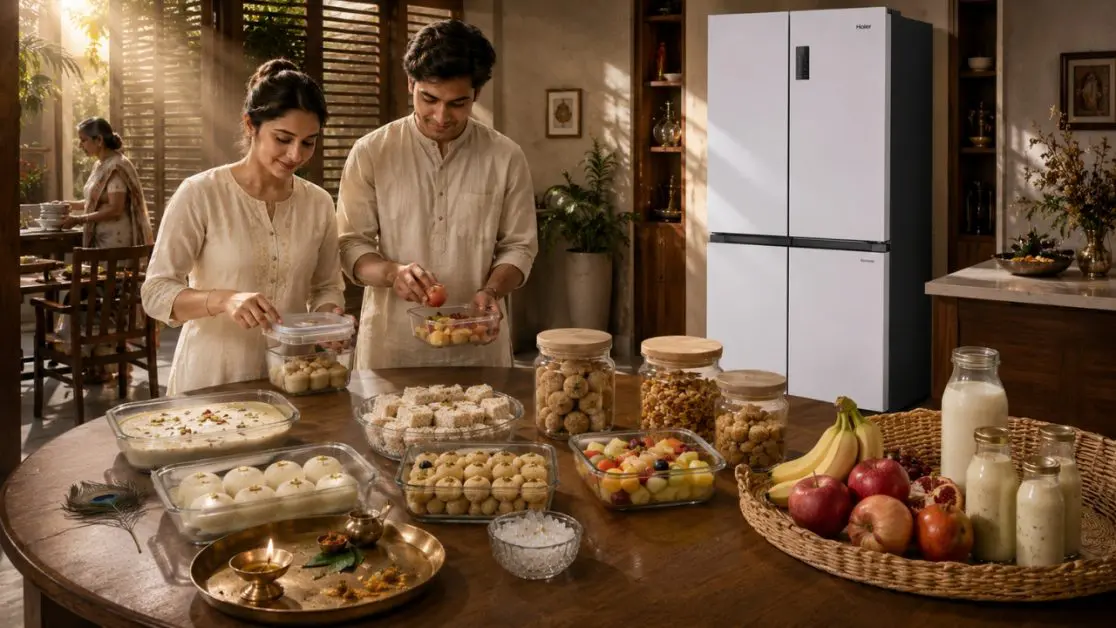 Store Prasad in refrigerator