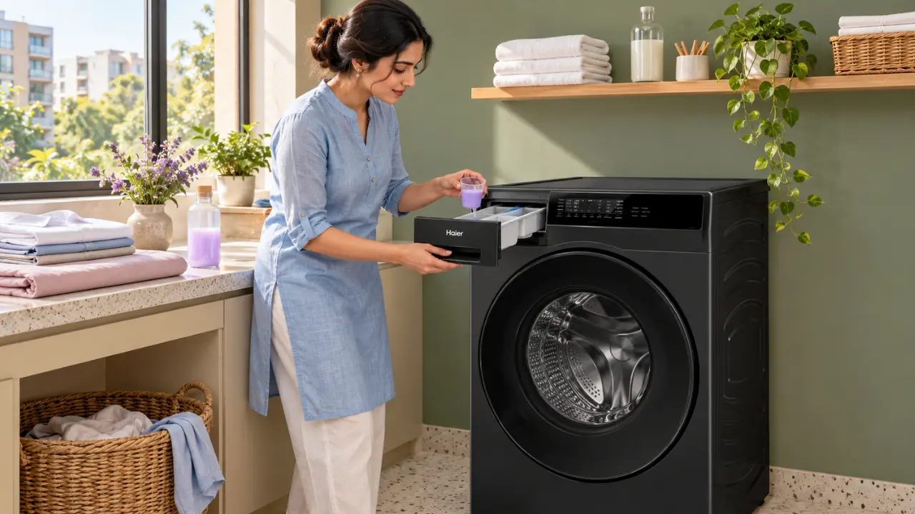 Fabric Conditioner Go in a Washing Machine