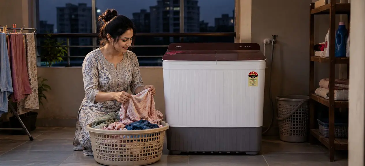 Laundry During Power Cuts_ How Semi-Automatic Washing Machines Keep Working