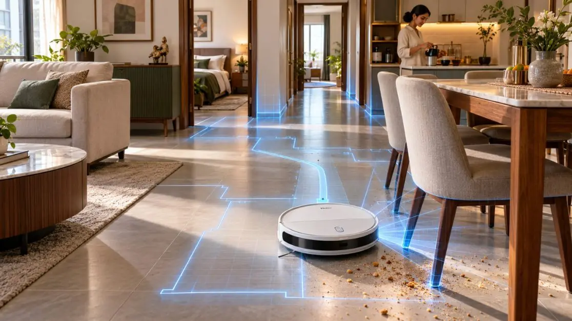 Robot Vacuum Create a Map of Your Home
