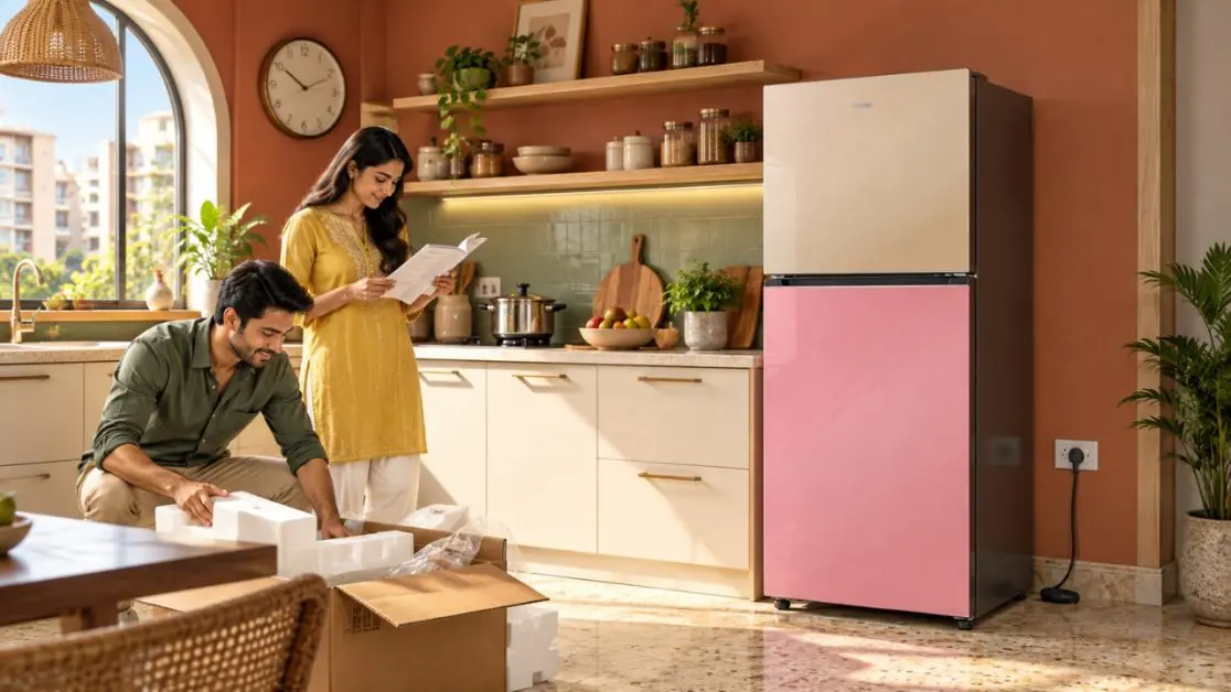 Setting Up a New Refrigerator