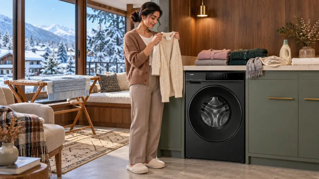 Wash Woollen Sweaters in a Washing Machine