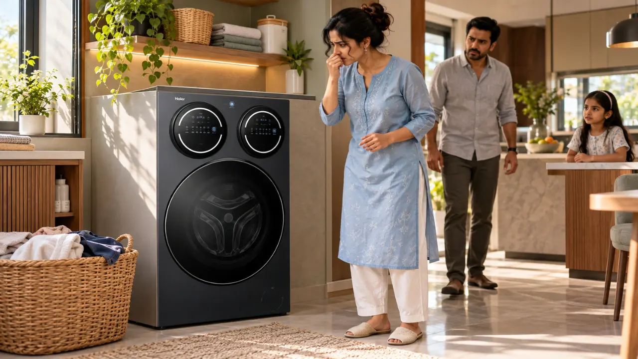 Washing Machine Smell Like Burning Rubber When It is Spinning