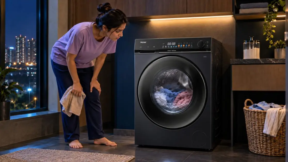 Water Remain in a Washing Machine After Washing