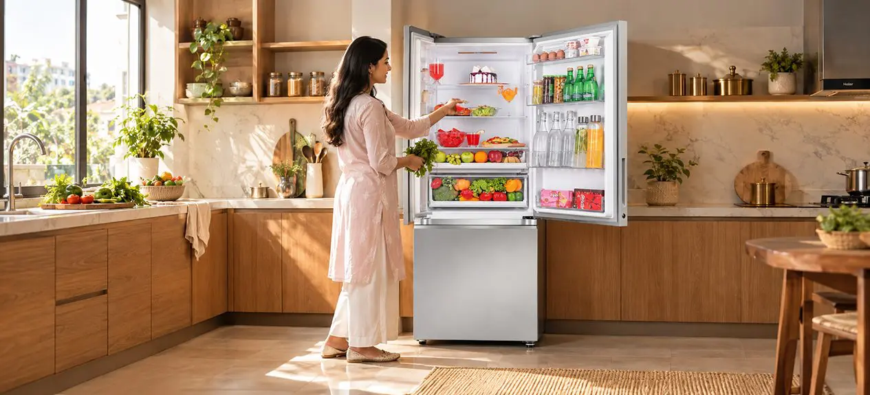 Why Choose a Bottom-Freezer Refrigerator_ Ergonomics &amp; Easy Access (1)