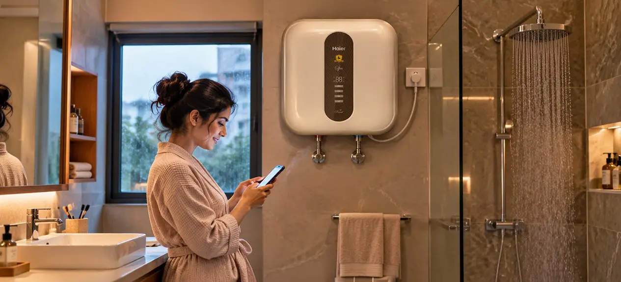 Smart Wi-Fi Geysers: How Scheduling Hot Water Can Reduce Power Use