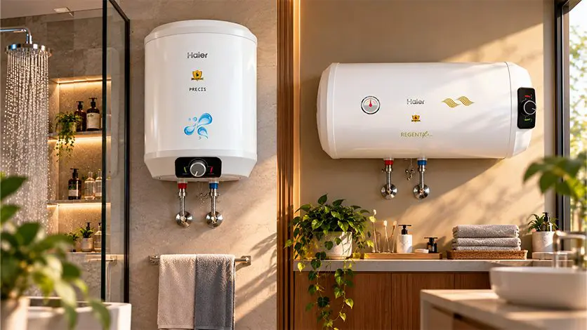 Vertical vs Horizontal Geysers: Which Water Heater Shape Fits Your Bathroom?